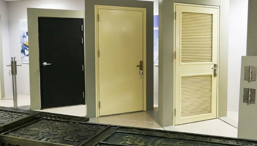 Cửa thép Austdoor Đắk Lắk - cửa thép kỹ thuật có ô thoáng