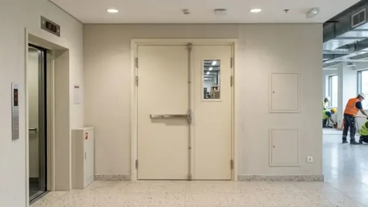 Cửa thép thoát hiểm chống cháy Austdoor
