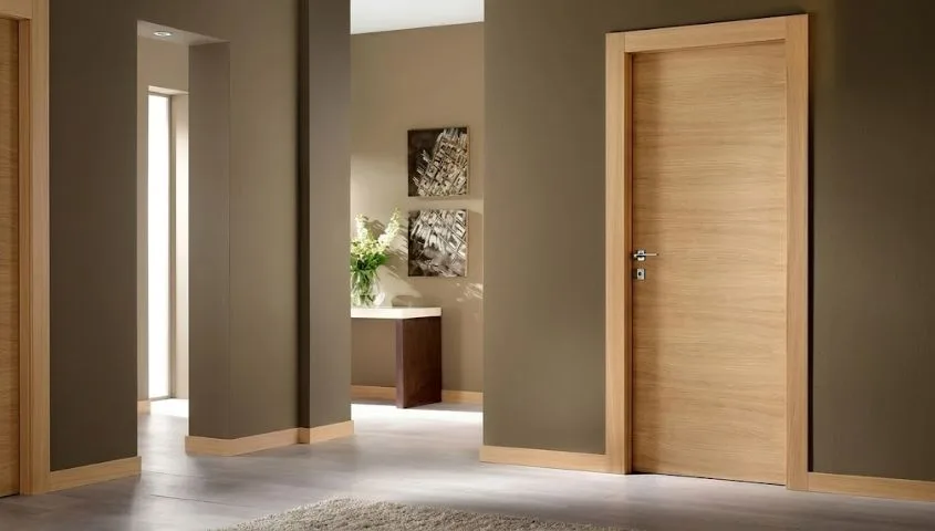 Cửa thép Austdoor TP Hồ Chí Minh - cửa vân gỗ trong căn hộ