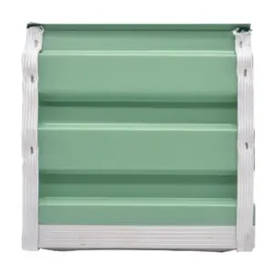 Thân cửa tấm liền cuốn lên trục, phù hợp ô cửa muốn tiết kiệm diện tích phía trước