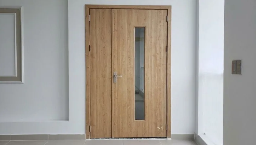 Phụ kiện DURATEK Austdoor Đồng Nai gồm khóa và bản lề