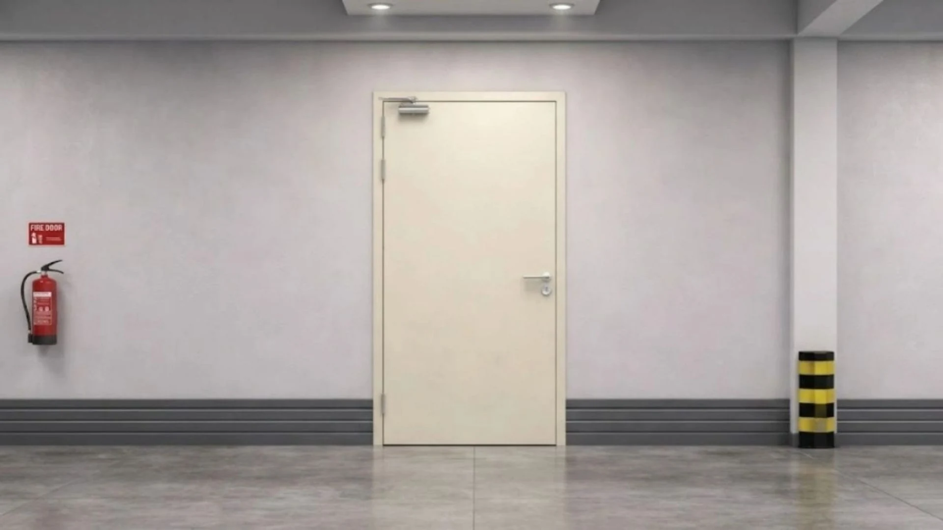 Báo giá cửa thép chống cháy EI60 Austdoor tại hành lang công trình