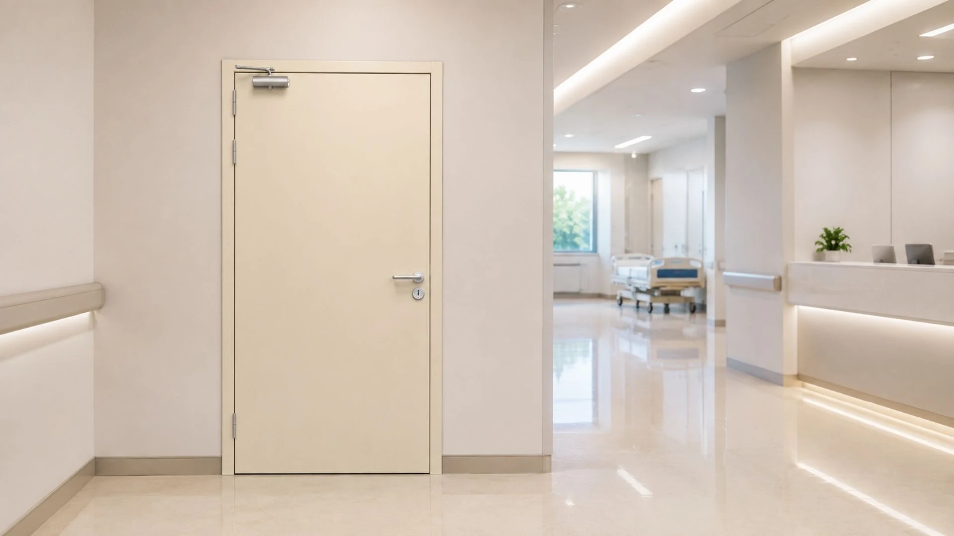 cửa chống cháy Austdoor tại hanh lang