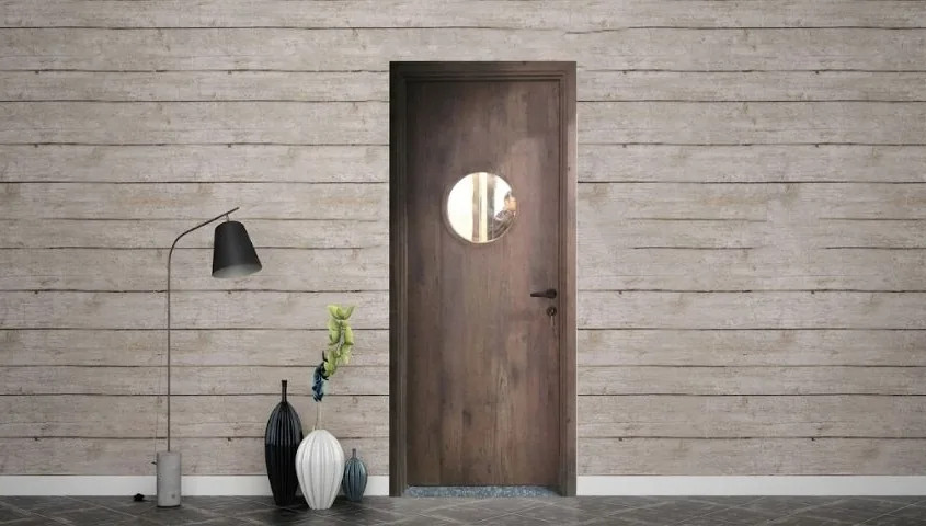 Cửa gỗ Austdoor - mẫu vân gỗ và kiểu cánh