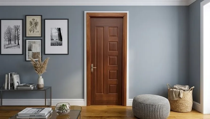 Cửa gỗ Austdoor - mẫu vân gỗ và kiểu cánh