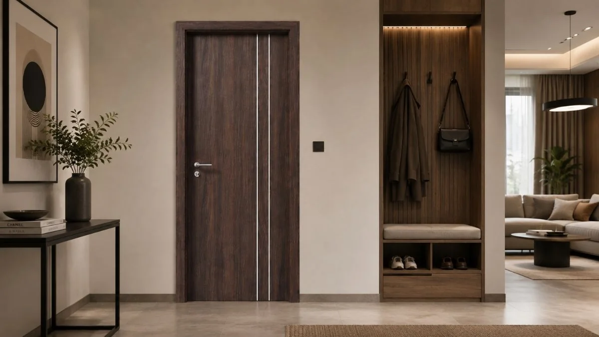 Cửa gỗ căn hộ Austdoor