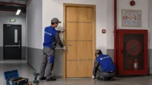 Cửa gỗ chống cháy EI30 Austdoor