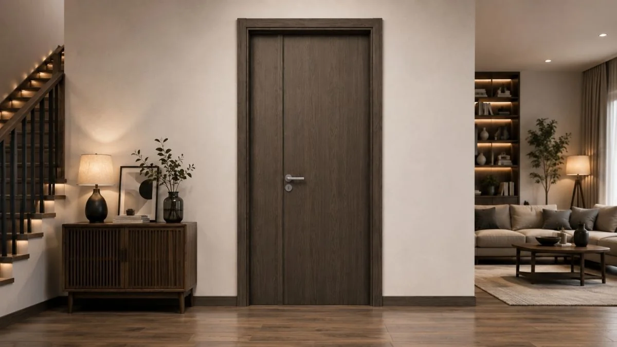 Cửa gỗ composite Austdoor DURATEK trong không gian nội thất
