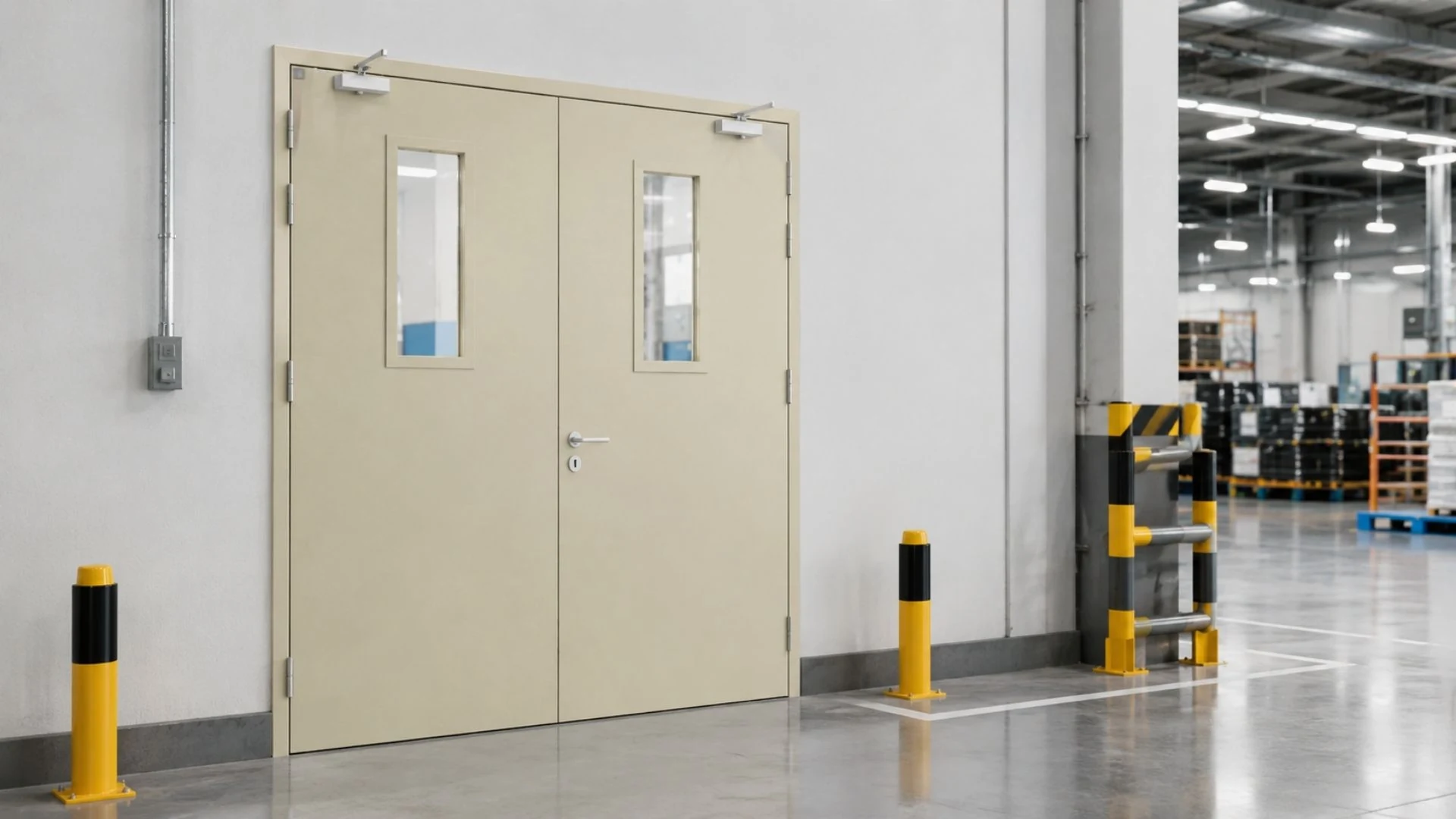 Cửa thép Austdoor chính hãng cửa đôi