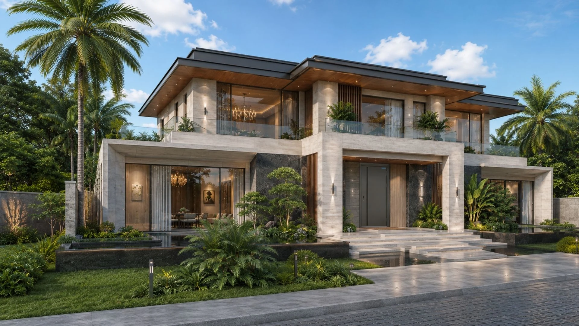 Cửa thép biệt thự Austdoor tại biet thu