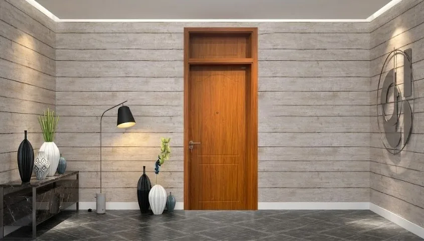 Lắp khóa cửa gỗ Austdoor - chốt khóa và miệng khóa được căn chỉnh