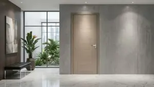 Lắp đặt cửa gỗ Austdoor Đắk Lắk đúng khóa và tay nắm