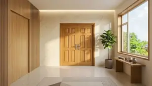 Lắp đặt cửa gỗ Austdoor Đồng Tháp cho SPETEK chống cháy