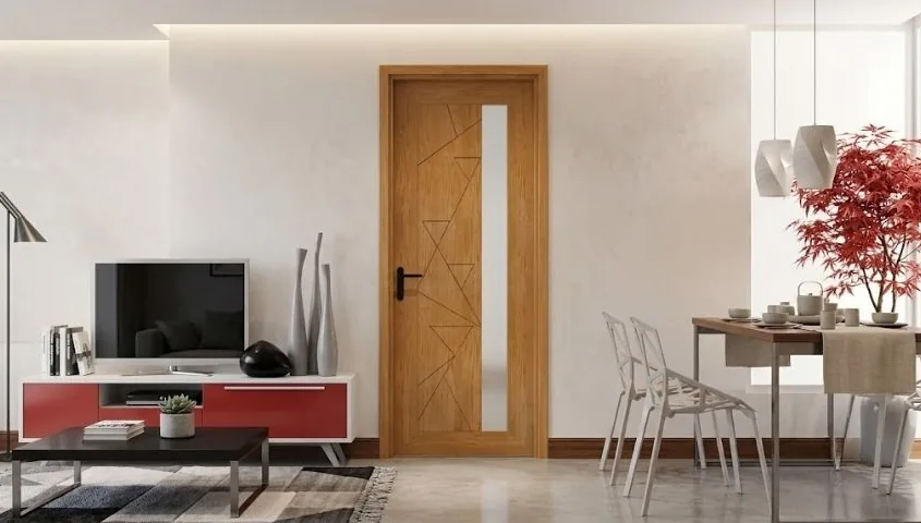 Lắp cửa gỗ Austdoor - vệ sinh bề mặt sau khi lắp đặt