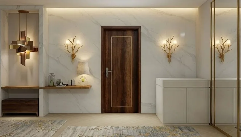 Lắp cửa gỗ hoàn thiện - kiểm mép nẹp sau bàn giao