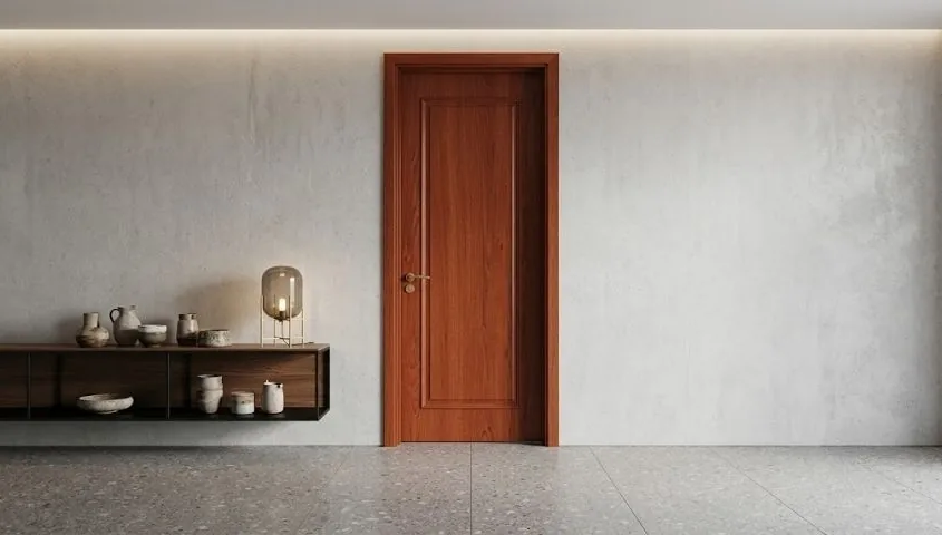 Cửa gỗ hoàn thiện tại Quảng Ngãi - bàn giao theo từng vị trí