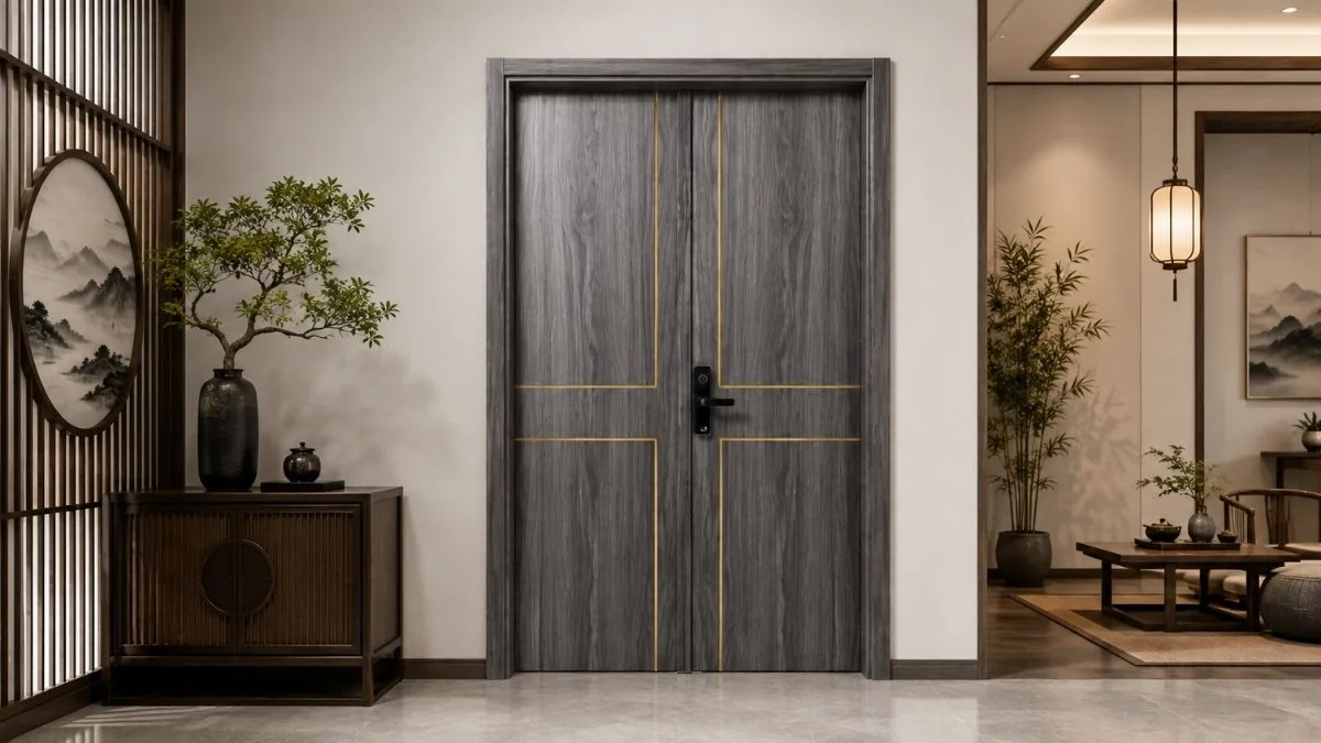 Lắp đặt cửa gỗ Lamitek Austdoor tại công trình