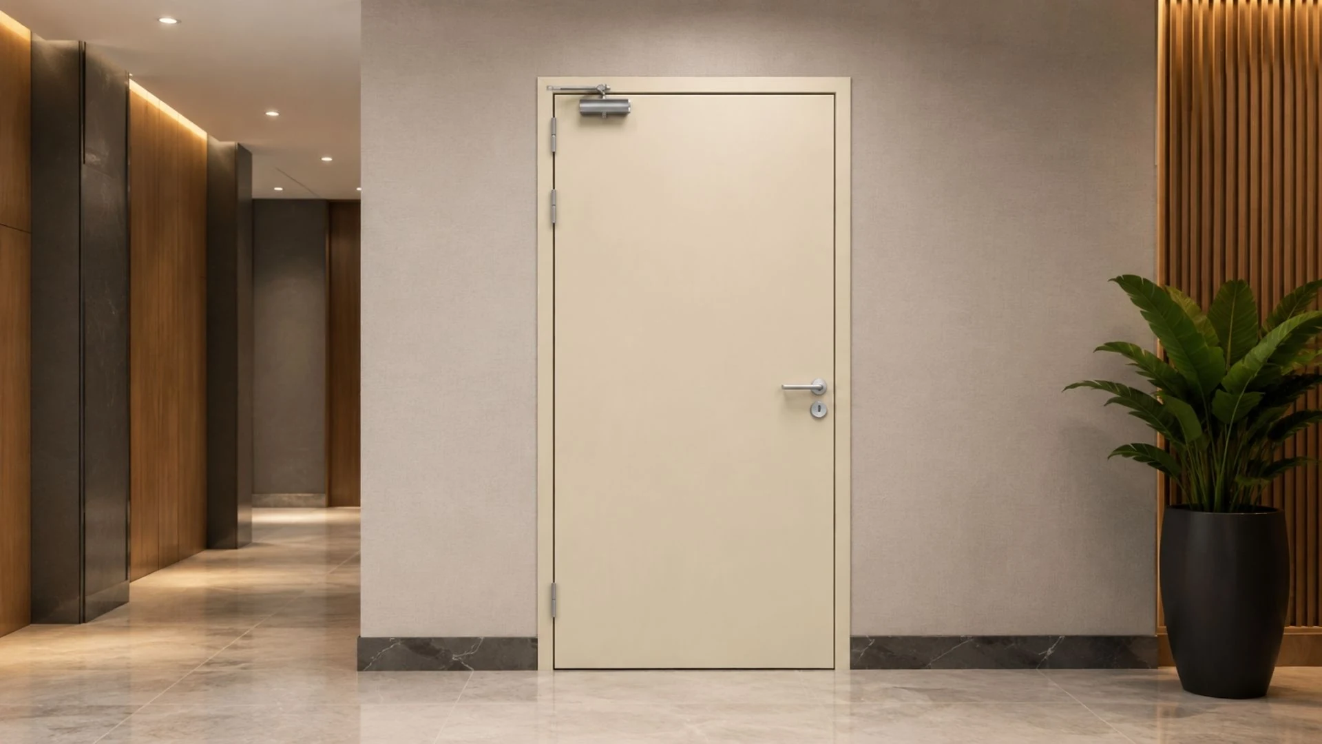 mẫu cửa thép Austdoor tại noi that