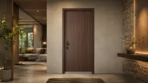 Mẫu cửa thép vân gỗ Austdoor